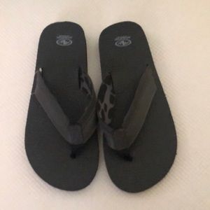 Sandals mens new size 8M cushioned insole black Athletic Works
